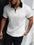 LYVIO Men's Italian Openwork Print Casual Polo Shirt