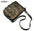LYVIO Genuine Leather Vintage Brown Messenger Crossbody Bag