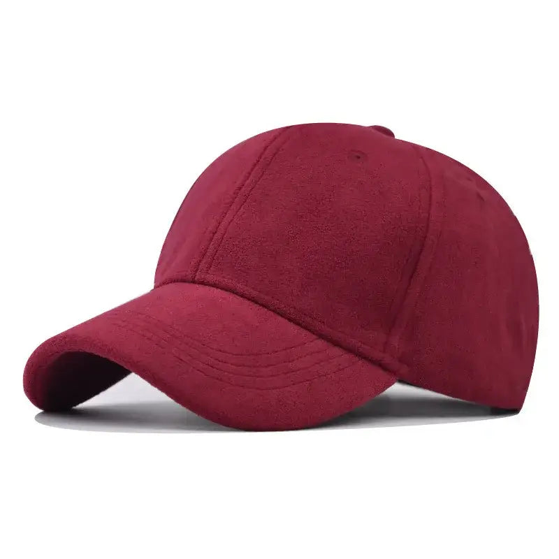 LYVIO Classic Solid Black Baseball Cap for Men