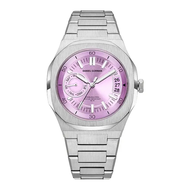 LYVIO Hello Quartz Stainless Steel Luminous Men's Wristwatch