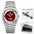 LYVIO Men's Stainless Steel Chinese Character Quartz Wristwatch