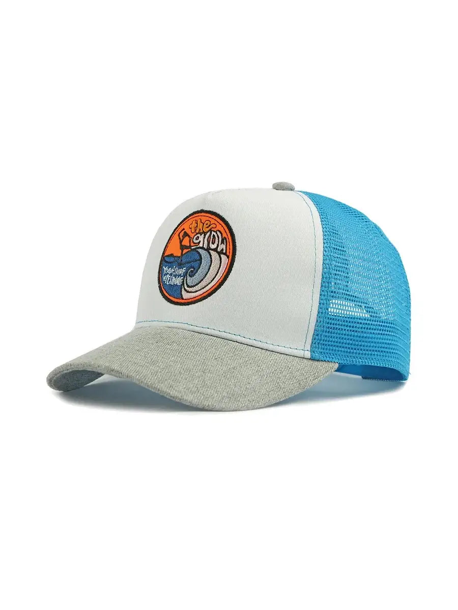 LYVIO New Unisex Embroidered Trucker Hat with Mesh Back