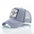 LYVIO Embroidered Goat Patch Adjustable Trucker Baseball Cap