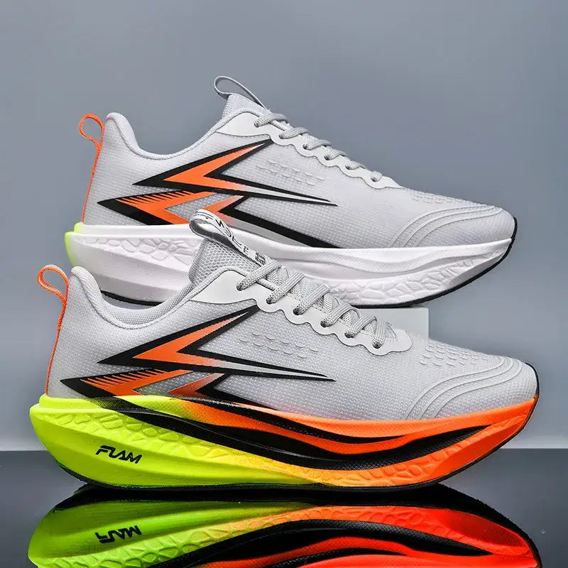 LYVIO Men's Carbon Plate Lightweight Marathon Running Sneakers