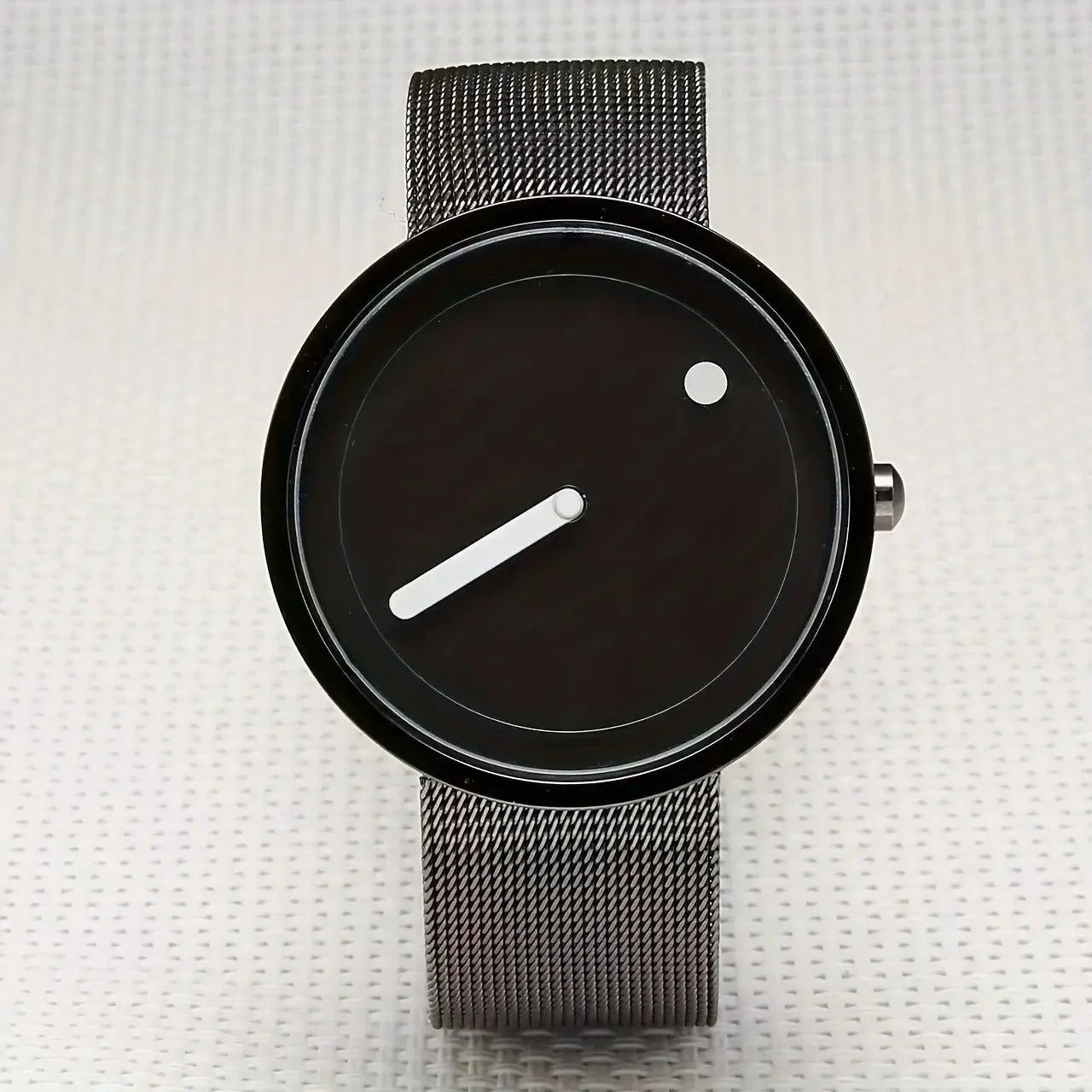 LYVIO Minimalist Dot Design Creative Steel Band Unisex Watch