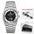 LYVIO Men's Stainless Steel Chinese Character Quartz Wristwatch