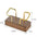 LYVIO Premium Recycled Wood Metal Business Card Holder