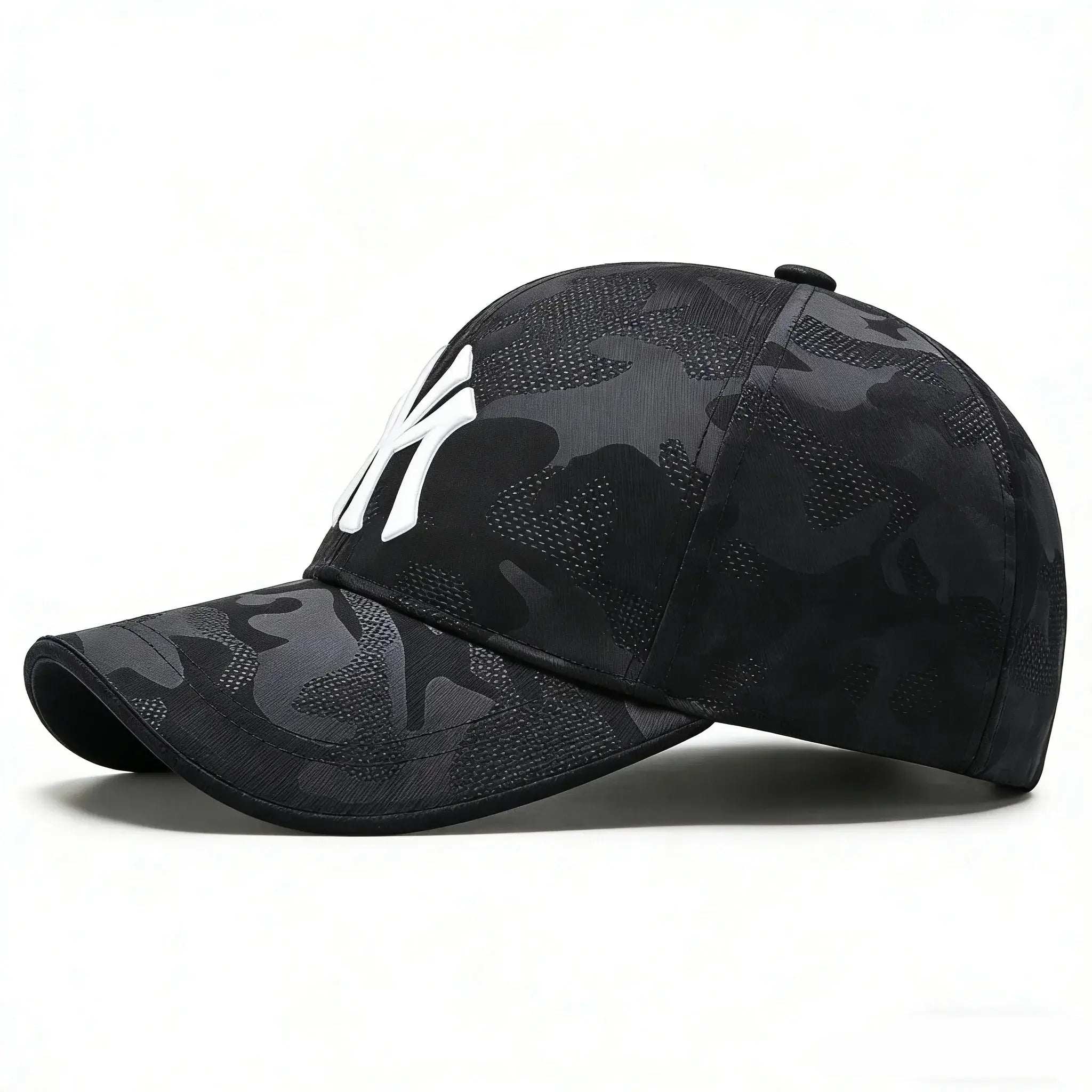 LYVIO Embroidered Logo Adjustable Trucker Snapback Baseball Cap