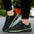 LYVIO Men's Breathable Knit Running Walking Athletic Sneakers
