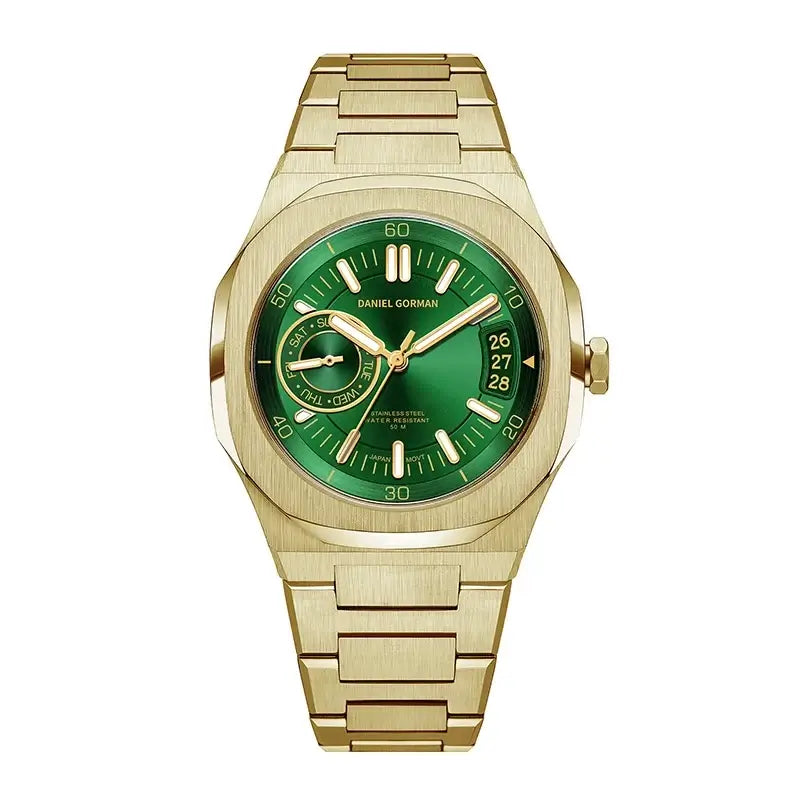 LYVIO Hello Quartz Stainless Steel Luminous Men's Wristwatch