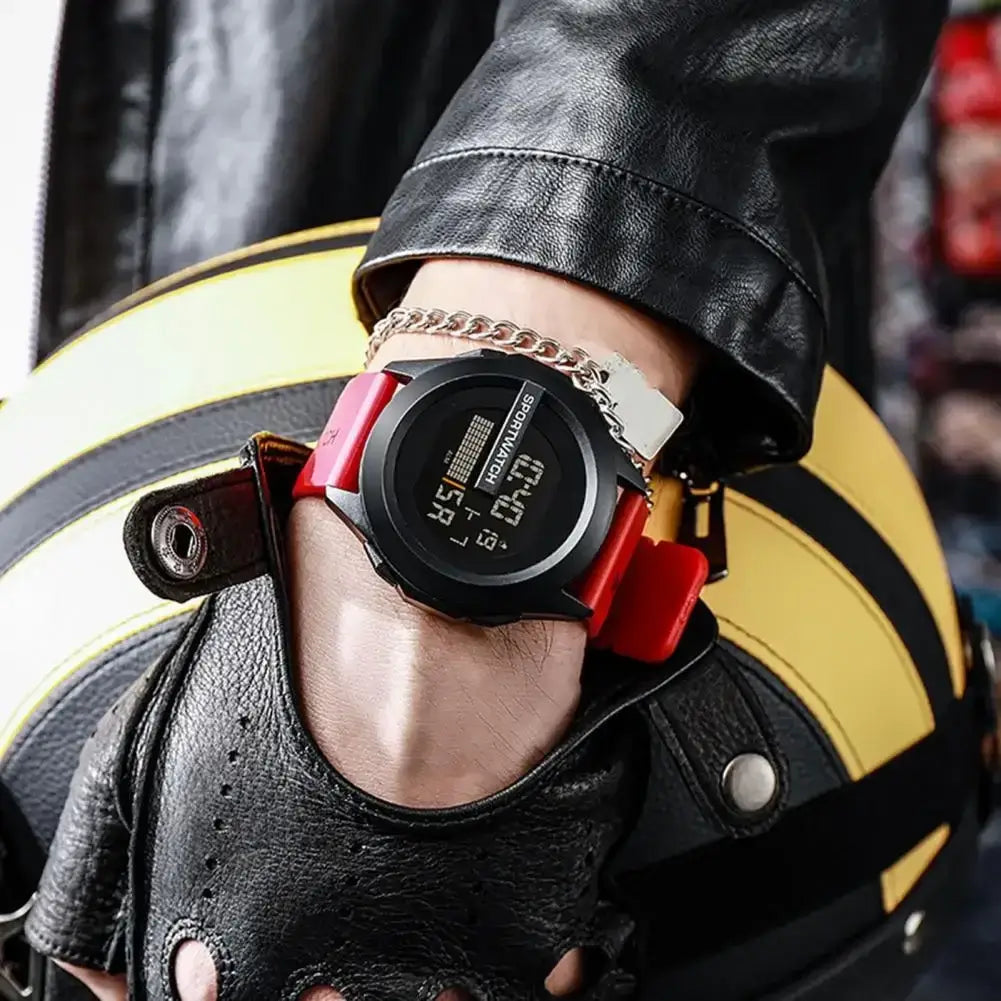 LYVIO Men's Multifunction LED Digital Waterproof Sports Watch