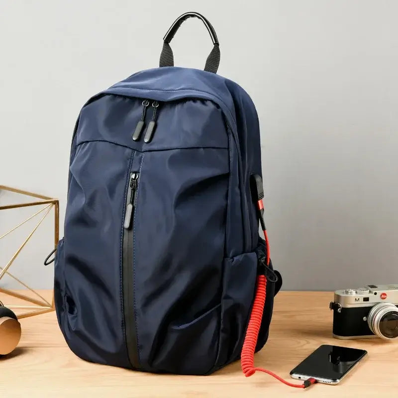 LYVIO Men's Oxford Cloth Business Computer Travel Backpack