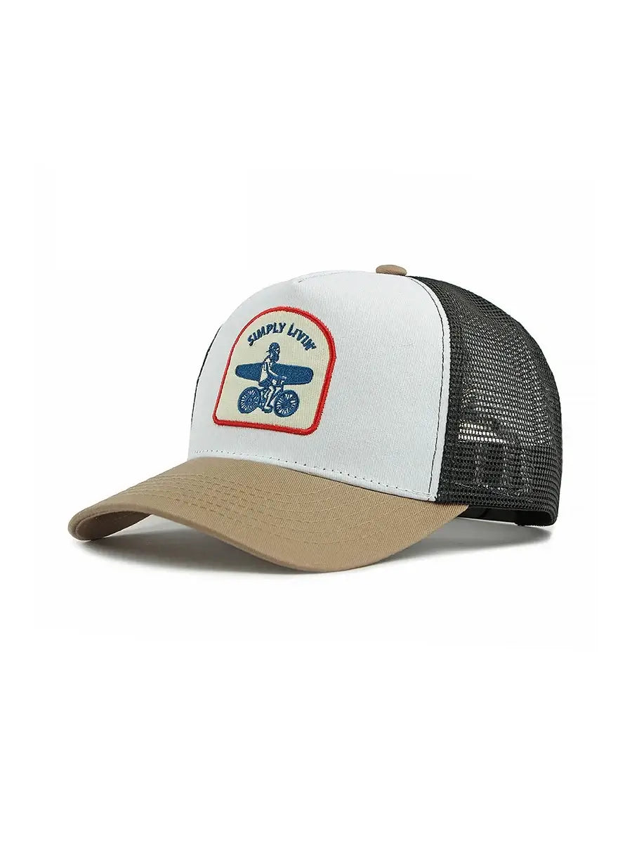 LYVIO New Unisex Embroidered Trucker Hat with Mesh Back