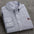 LYVIO Men's White Cotton Oxford Long Sleeve Horse Embroidery Shirt