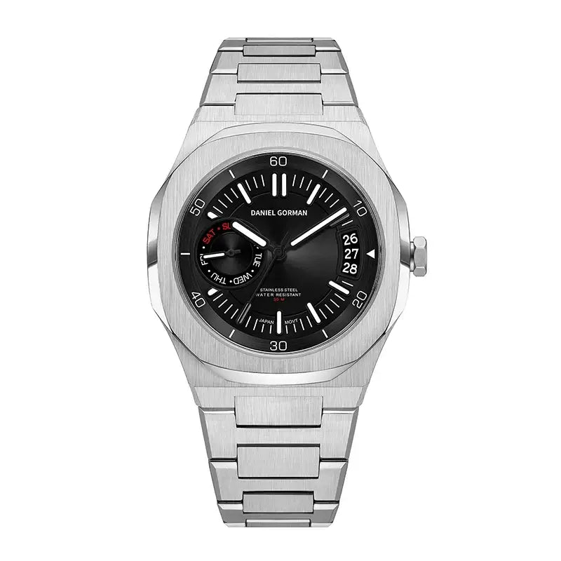 LYVIO Hello Quartz Stainless Steel Luminous Men's Wristwatch
