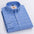 LYVIO Men's White Cotton Oxford Long Sleeve Horse Embroidery Shirt
