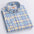 LYVIO Men's White Cotton Oxford Long Sleeve Horse Embroidery Shirt