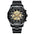 LYVIO Luxury Blue Hollow Out Stainless Steel Men's Quartz Watch