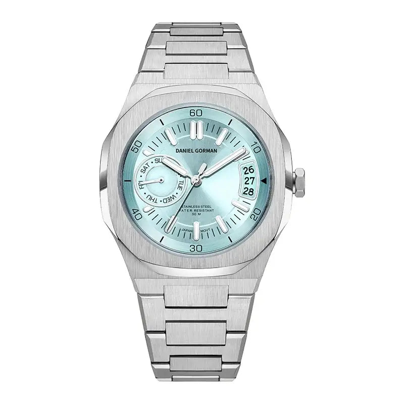 LYVIO Hello Quartz Stainless Steel Luminous Men's Wristwatch