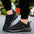LYVIO Men's Breathable Knit Running Walking Athletic Sneakers