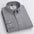LYVIO Men's White Cotton Oxford Long Sleeve Horse Embroidery Shirt