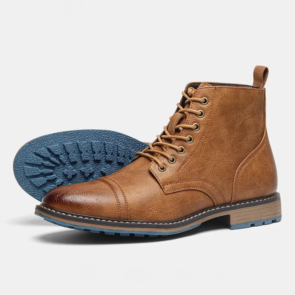 LYVIO Men's Casual Leather Chelsea Boots 2026 Fashion