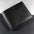 LYVIO Men's Short Black Artificial Leather Wallet