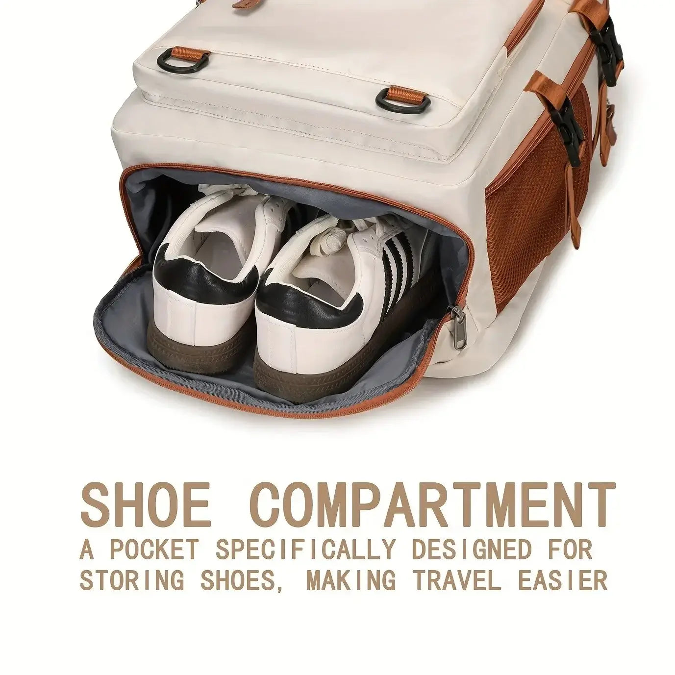 LYVIO Large Capacity Expandable Computer Business Backpack