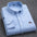 LYVIO Men's White Cotton Oxford Long Sleeve Horse Embroidery Shirt