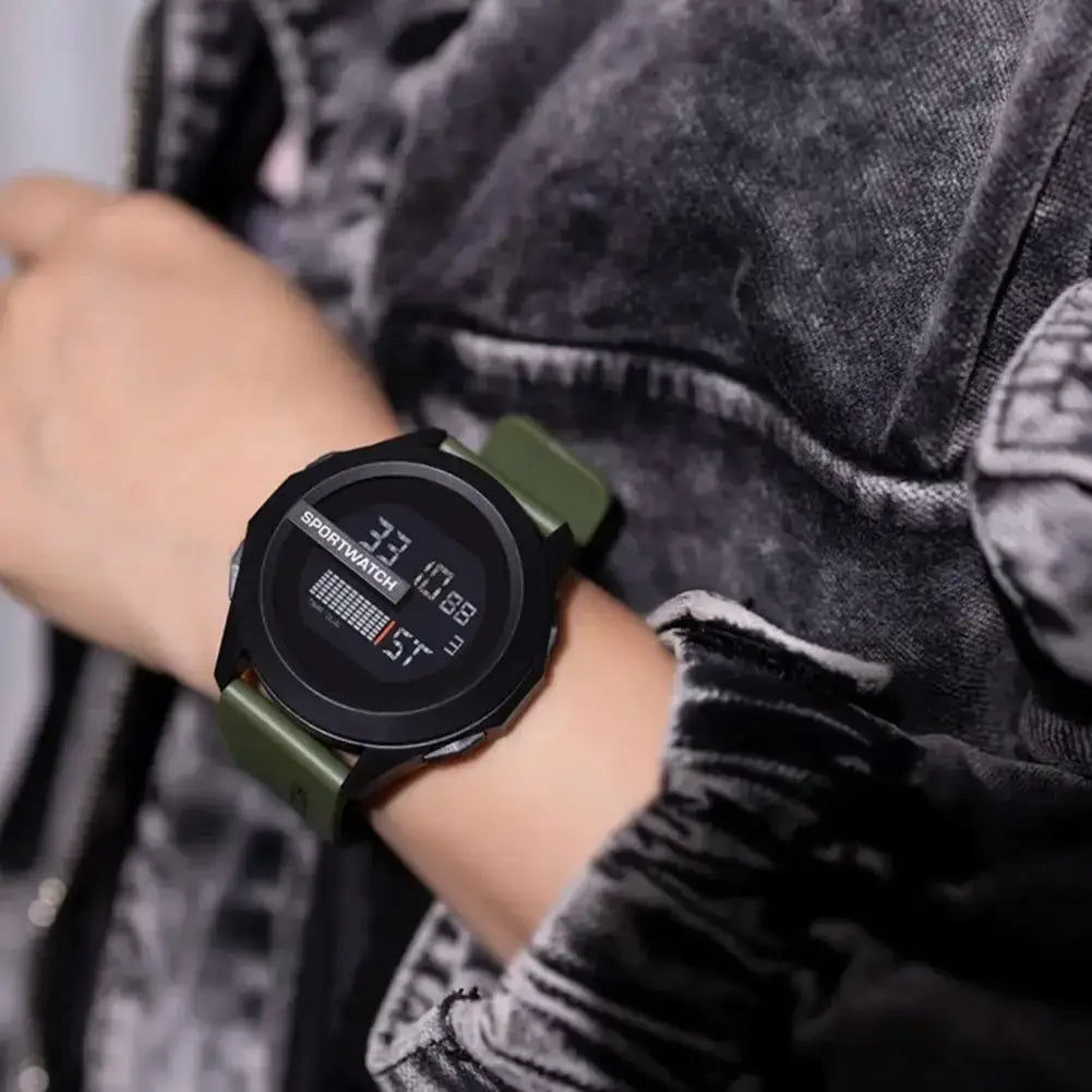 LYVIO Men's Multifunction LED Digital Waterproof Sports Watch