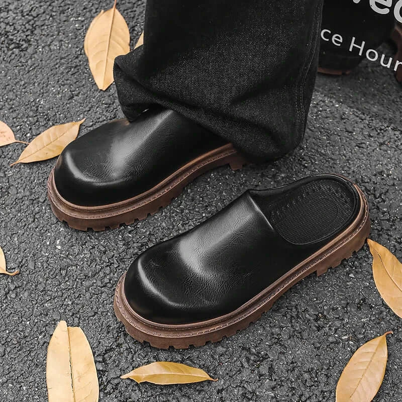 LYVIO Men's Breathable Lightweight Slip-On Casual Walking Shoes