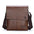 LYVIO Luxury Vintage Leather Messenger Crossbody Bag for Men