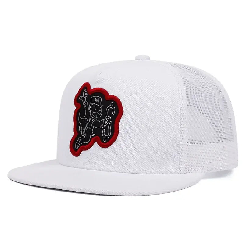 LYVIO Embroidered Hip Hop Snapback Baseball Cap Adjustable