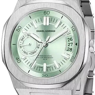 LYVIO Hello Quartz Stainless Steel Luminous Men's Wristwatch