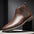 LYVIO Men's Luxury Leather British Style Chelsea Ankle Boots