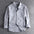 LYVIO Men's Washed Oxford Pocket Long Sleeve Casual Shirt