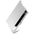 LYVIO Ultra Thin Silver Stainless Steel Business Card Holder