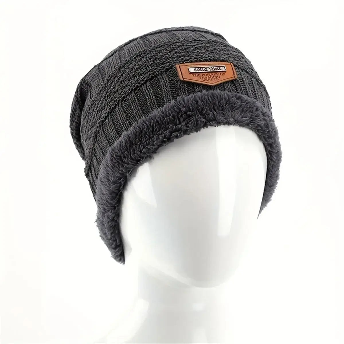 LYVIO Winter Beanie Hat Warm Knit Cap for Men Women