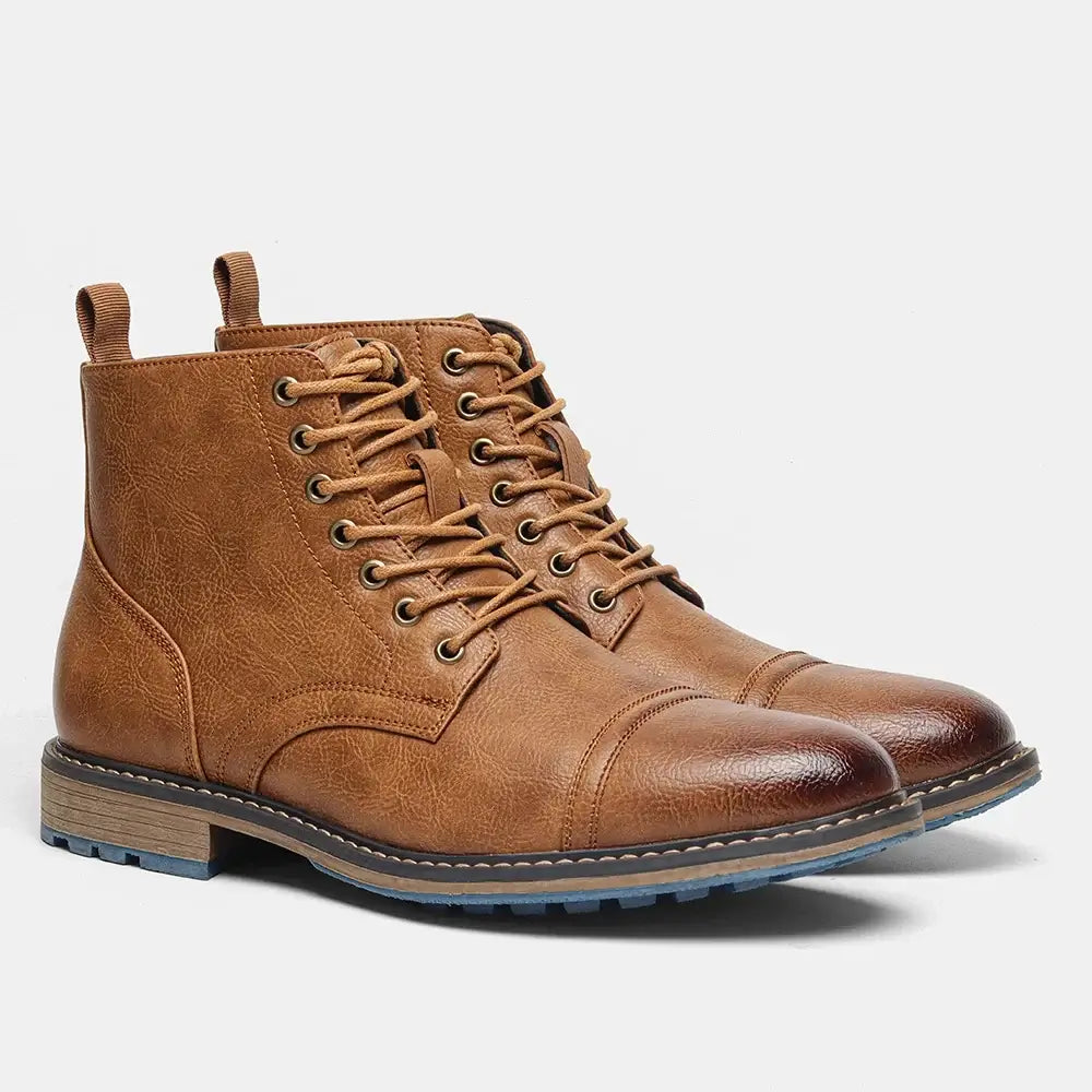 LYVIO Men's Casual Leather Chelsea Boots 2026 Fashion