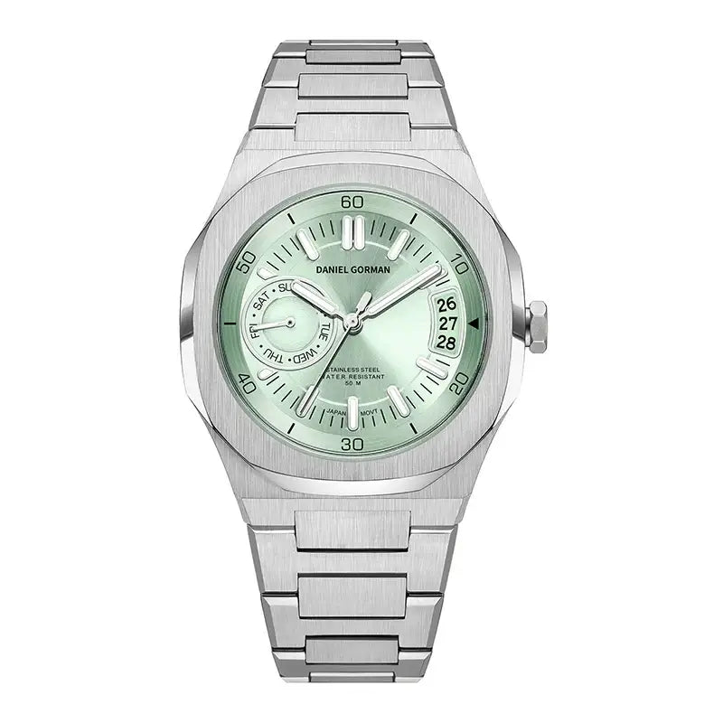 LYVIO Hello Quartz Stainless Steel Luminous Men's Wristwatch