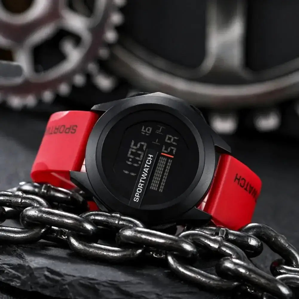 LYVIO Men's Multifunction LED Digital Waterproof Sports Watch