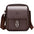 LYVIO Men's Multi-Color Leather Multi-Compartment Crossbody Bag