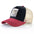 LYVIO Embroidered Goat Patch Adjustable Trucker Baseball Cap