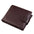 LYVIO Genuine Cowhide Leather Men's Short Black Wallet